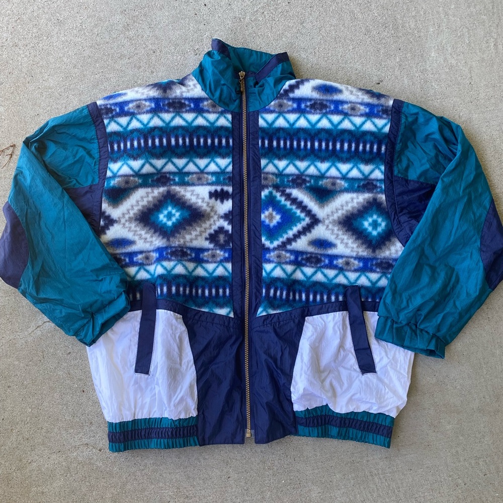 Vintage 80’s Aztec print jacket